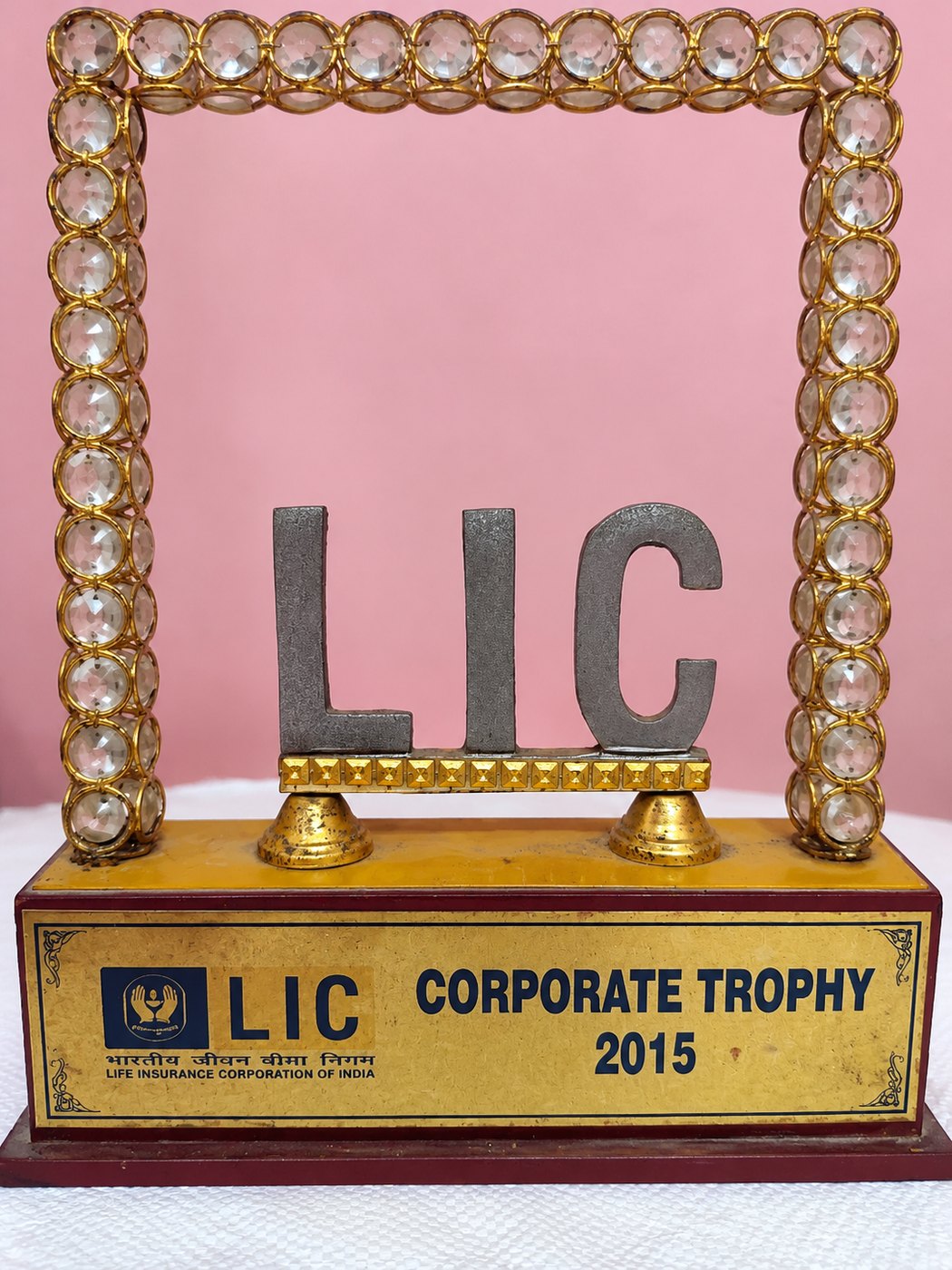 LIC Corporate Trophy 2015 awarded to A.R.Sankaranarayanan